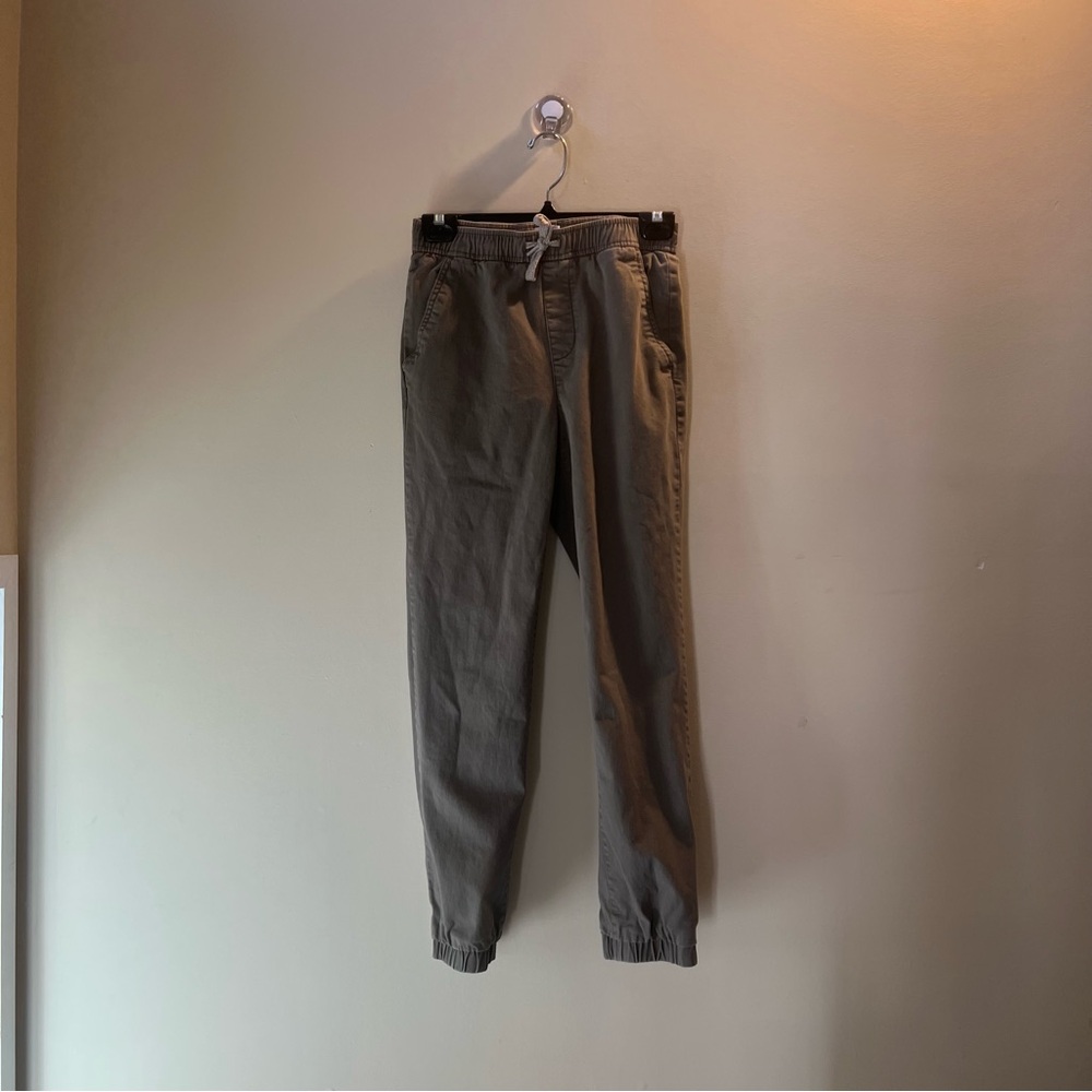 Old Navy Cropped Chaki Joggers